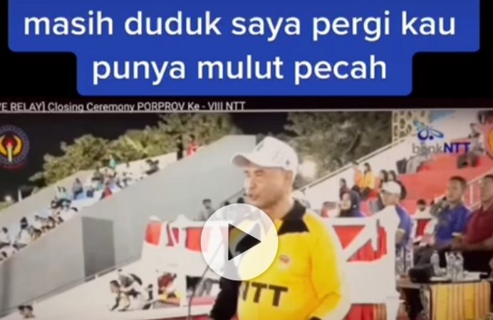 Ketua LPPDM Menanggapi Video Gub. NTT yang Viral di Medsos, Ancam Pecahkan Mulut Para Atlet Porprov