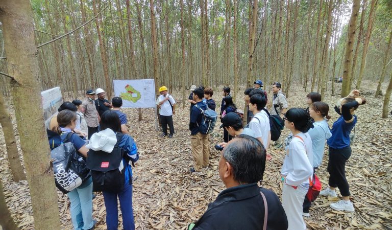 Puluhan Pelajar Jepang Belajar Industri Kertas di Riau