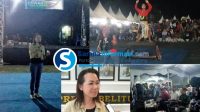 Malam Puncak Senam Kun Dewan dan Pasar Rakyat, Vina: Terimakasih Kepada Peserta UMKM dan Para Sponsor