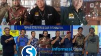 Tingkatkan Silaturahmi, Perwakilan DPC PJS Belitung Kunjungi DiskominfoSP Beltim dan DPC PJS Beltim