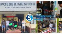 Polsek Mentok Berhasil Ringkus ZA dan WA Pelaku Pencurian Toko Kelontong
