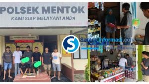 Polsek Mentok Berhasil Ringkus ZA dan WA Pelaku Pencurian Toko Kelontong