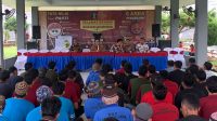 Ciptakan Lingkungan Nyaman, Kalapas Banyuasin Beri Pengarahan Secara Persuasif Warga Binaan