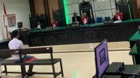 JPU Bacakan Tuntutan Terhadap Terdakwa Kasus Pembangunan Gedung Terminal Baru Bandara Frans Sales Lega