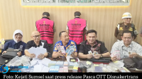 OTT Disnakertrans Sumsel: Kepala Dinas dan Staf Pribadi Jadi Tersangka Korupsi