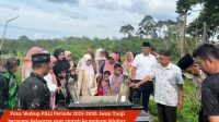 Iwan Tuaji Hadiri Resepsi Pernikahan dilanjut Ziarah ke Makam Leluhur