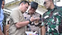 3, Besar Penghasil Gabah Nasional Pj. Bupati Banyuasin dan Pj Gubernur Tinjau Perum Bulog
