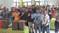 Peringati HPN ke-79, Aliansi Jurnalis Manggarai Gelar Aksi Peduli Stunting di PKM Pagal Bersama Bank NTT