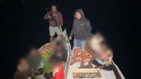 Tangkap Ikan Secara Ilegal, Dua Unit Perahu dan Puluhan Nelayan di Mabar Ditangkap Polisi
