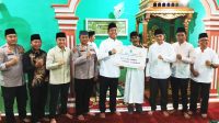 Safari Ramadhan di Tanah Abang Utara, Wabup PALI Serahkan Bantuan untuk Pembangunan Masjid