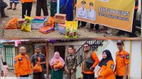 BPBD PALI Salurkan Bantuan untuk Korban Kebakaran di Desa Panta Dewa