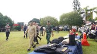 Bupati Banyuasin Pimpin Apel Ketupat Musi 2025 Dan Pemusnahan BB Minuman