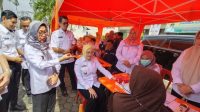 Penuhi Kebutuhan Masyarakat Jelang Idul Fitri 1446 H, Banyuasin Gelar Pasar Murah