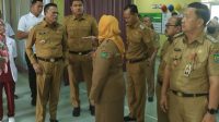Wali Kota dan Wakil Wali Kota Prabumulih Tinjau RSUD pada Hari Pertama Kerja