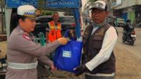 Sat Lantas Polres Muara Enim Berbagi Sembako Di Bulan Ramadhan 1446 Hijriah
