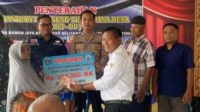 Pemerintah Desa Raman Jaya Salurkan BLT Dana Desa Tahap Pertama Tahun 2025