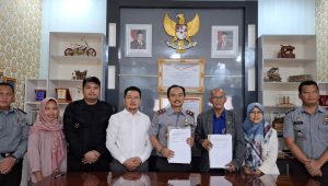 Kalapas Muara Enim Teken MOU Dengan Lembaga Biro Hukum Serasan (LBBHS)