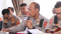 Hari Raya Idul Fitri 1446 H, Polres Banyuasin Bupati Askolani Menggelar Rakor Linsek