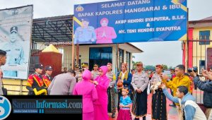 Polres Manggarai Gelar Acara Pisah Sambut Kapolres Lama Digantikan dengan Kapolres Baru