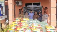 PT. Shenhua Guohua Lion Power Indonesia PLTU Sumsel 1 Salurkan Bantuan Berton-ton Beras Sasar Lima Desa Ring Satu