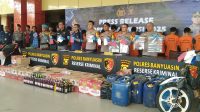 Ungkap 82 Kasus Dalam 16 Hari Polres Banyuasin Tidak Ada Ruang Kejahatan, Di Bumi Sedulang Setudung