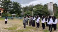 Camat Tanah Abang Pimpin Apel Pagi, Tegaskan Komitmen Melayani Masyarakat dan Dukung Program Bupati-Wabup