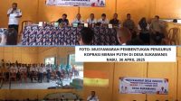 Wujudkan Kemandirian Ekonomi Desa, Camat Tanah Abang Dukung Penuh Pembentukan Koperasi Merah Putih di Desa Suka Manis