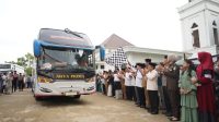 Bupati Banyuasin Lepas 231 Jama’ah Haji Ke Tanah Suci