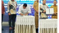 Bupati Banyuasin Terima Kasih Bank Mandiri, Insha Allah Kepercayaan Ini Kami Jaga