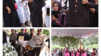 Penghormatan Terakhir, Kapolres Banyuasin Pimpin Upacara Pemakaman Aipda Darmawan