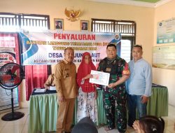 Pemdes Tanjung Laut Salurkan BLT Jelang Hari Raya Kurban