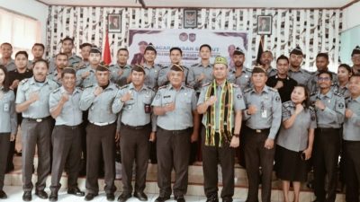 Gelar Sertijab, Karutan Kelas II-B Ruteng Tegaskan Siap Berkolaborasi