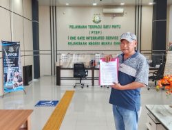 Pembangunan Gedung Puskesmas Dan Tembok Muara Belida Di Laporkan Ke Kejari Muara Enim.