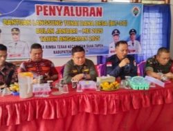 BLT DD Insentif Para Kader TA 2025 Di Salurkan Pemdes Rimba Terap Suak Tapeh 