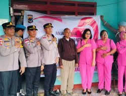 Polres Manggarai Anjangsana, Hormati Purnawirawan Dalam Rangka HUT Bhayangkara ke-79