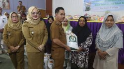 Bukti Peduli Kesejahteraan Rakyat, Wakil Bupati Banyuasin Launching Penyaluran Bantuan Pangan 