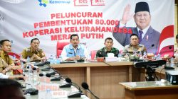 Peresmian Peluncuran Pembentukan Koperasi Desa, Bupati Banyuasin Sudah Terbentuk