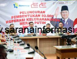 Peresmian Peluncuran Pembentukan Koperasi Desa, Bupati Banyuasin Sudah Terbentuk