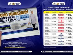 Zafa Tour Hadirkan Promo Muharram Cashback, DP Ringan Hanya Rp500 Ribu, Kursi Umroh Langsung Aman