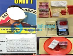 Terduga Pengedar Narkoba Keok dibekuk Polisi di Warung Kopi Perbatasan