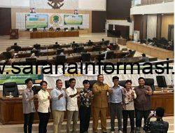 Pengamanan Ketat Personil Polres Saat Penutupan HIMAPALI di DPRD PALI Berjalan Lancar