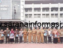 12 Medali Porprov Korpri, Wabup Muara Enim Apresiasi Atlet Dan Lepas PNS Purnabakti