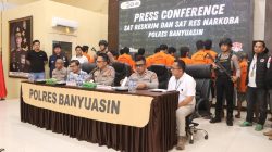 Ungkap Kasus Periode Bulan Juni 2025 Polres Banyuasin Amankan Senpi Dan Pencabulan