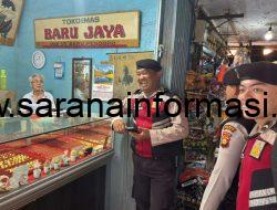 Polres PALI Gencarkan Patroli Presisi, Pasar Induk Aman Terkendali
