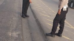 Survey Jalan Bergelombang Polres Banyuasin, PUPR Turun Tangan, Cegah Laka Lantas