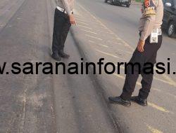 Survey Jalan Bergelombang Polres Banyuasin, PUPR Turun Tangan, Cegah Laka Lantas
