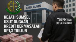 Kejati Sumsel Usut Dugaan Kredit Bermasalah Rp1,3 Triliyun