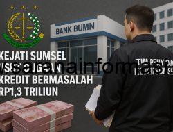 Kejati Sumsel Usut Dugaan Kredit Bermasalah Rp1,3 Triliyun