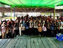 POLSEK TALANG UBI BERIKAN PENYULUHAN BAHAYA NARKOBA KEPADA SISWA BARU SMPN 4 KARTA DEWA