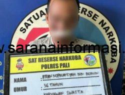 Terduga Pengedar Sabu Ditangkap Polisi, 7,29 Gram Diamankan
